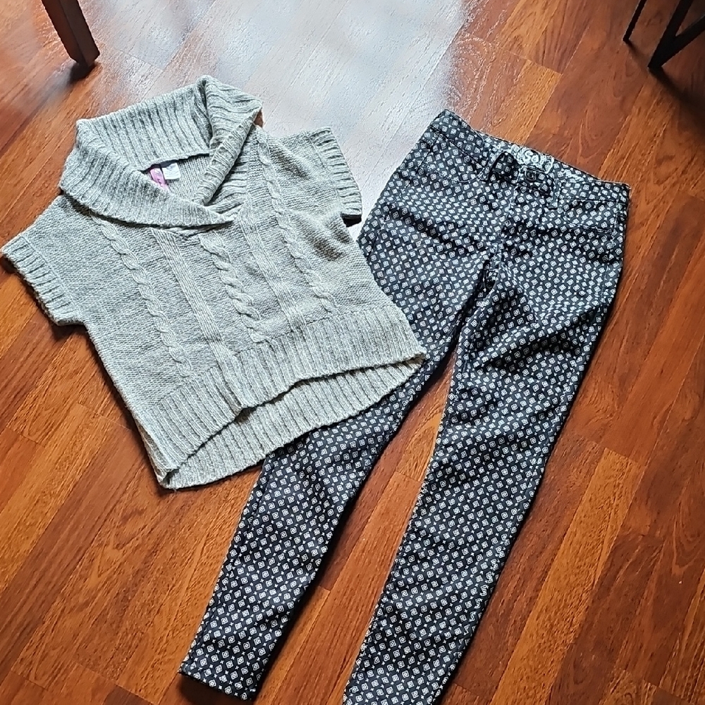 Cozy Cowl Neck Sweater in Light Gray